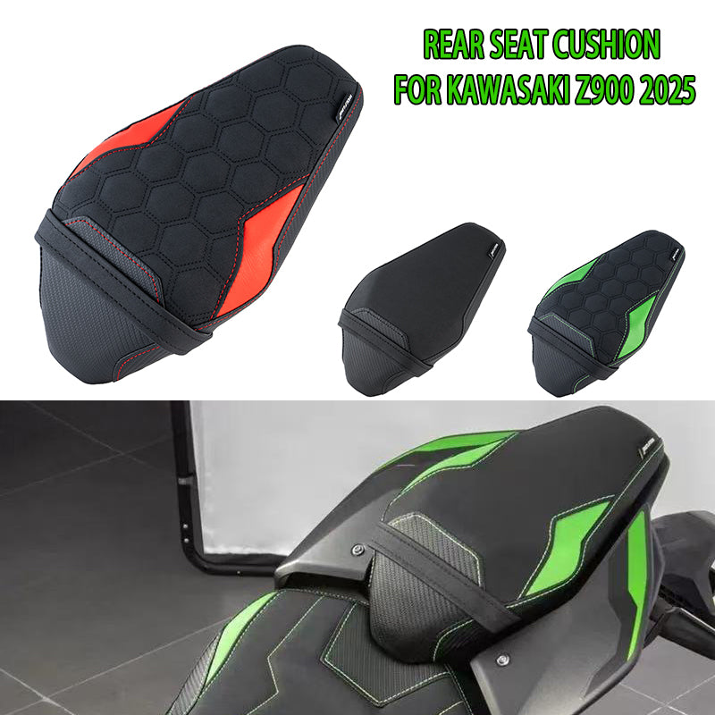 For Kawasaki Z900 2025 Motorcycle Rear Seat Cushions Set Rider Saddle Cushions Rear Passenger Seat Pillion