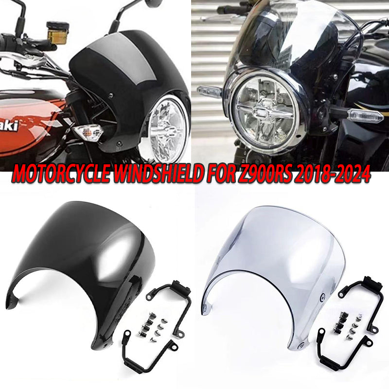 For Kawasaki Z900RS 2018-2024 Motorcycle Accessories Windscreen Wind Deflector Windshield