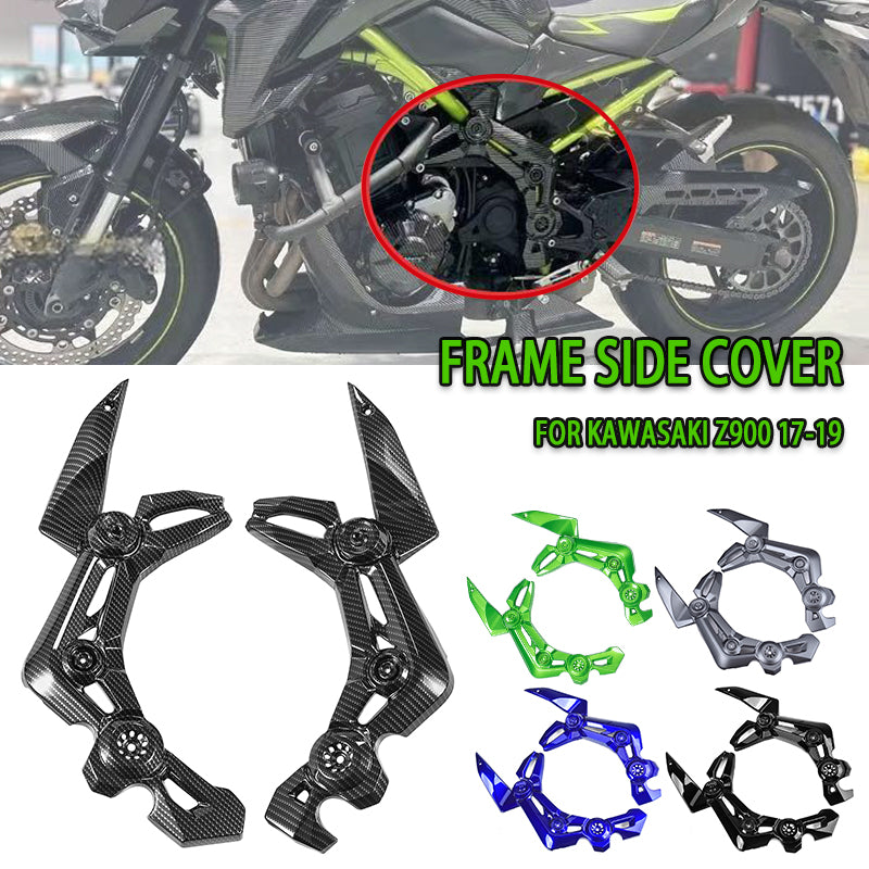 For Kawasaki Z900 2017-2019 Frame Side Cover Fairing Engine Guard  Motorcycle Bodywork Frame Engine Side Panel