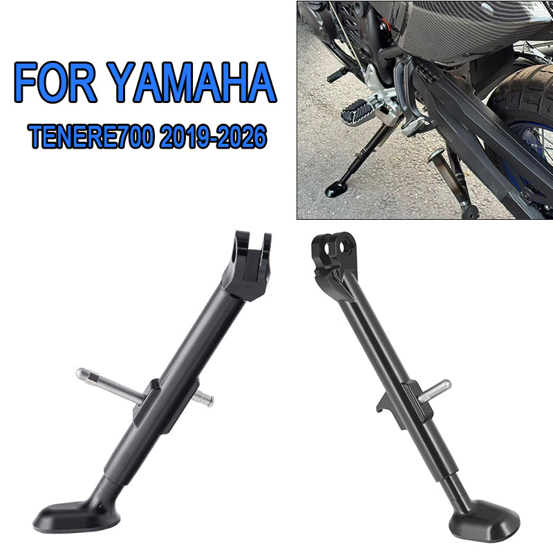 For Yamaha Tenere700 2019-2026 Adjustable Kickstand Foot Kick Side Stand Leg  Motorcycle Parking Bracket