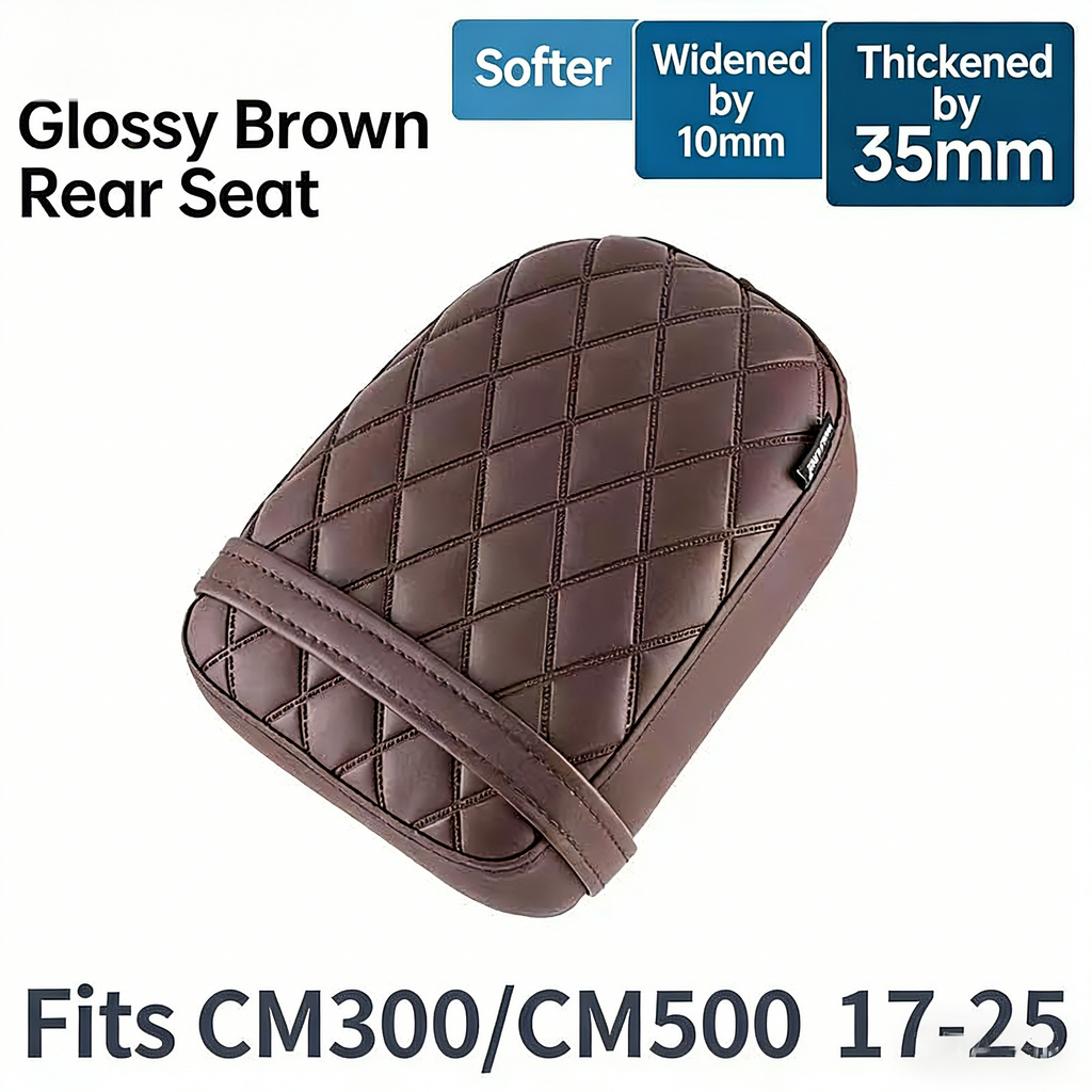 For Honda Rebel CMX500 CMX300 2017-2025 Motorcycle Accessories Front Rider Driver Seat Cushion Rear Passenger Pillion