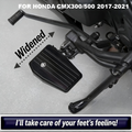 For Honda Rebel CMX300 CMX500 2017-2021 Motorcycle Accessories Footrest Billet Wide Foot Pegs Pedals Rest Footpegs