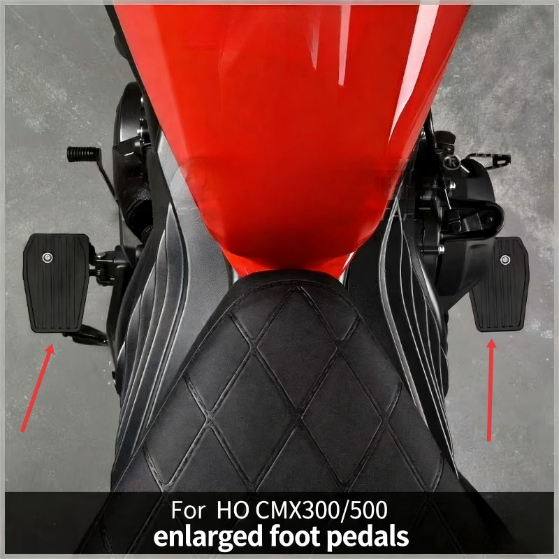For Honda Rebel CMX300 CMX500 2017-2021 Motorcycle Accessories Footrest Billet Wide Foot Pegs Pedals Rest Footpegs