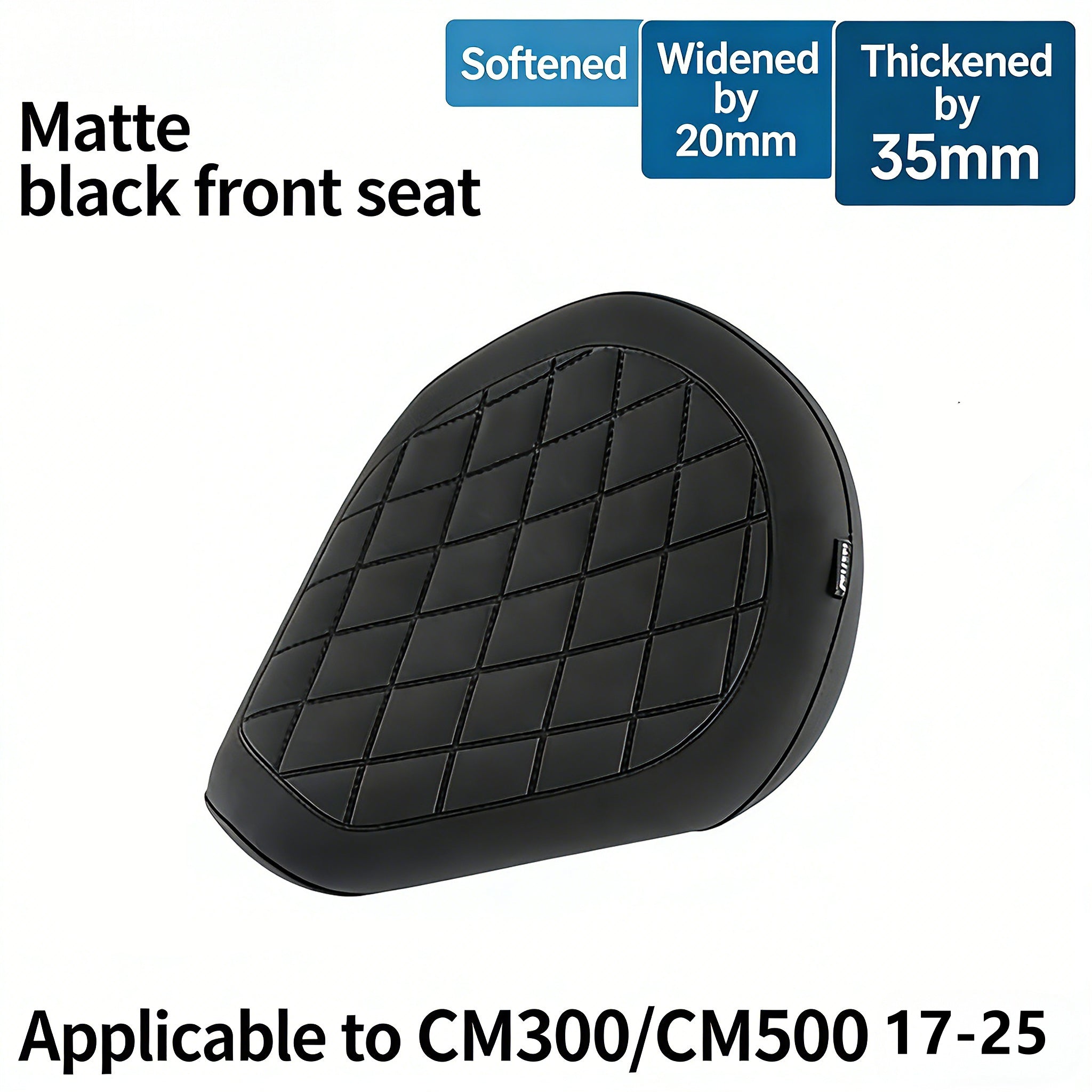 For Honda Rebel CMX500 CMX300 2017-2025 Motorcycle Accessories Front Rider Driver Seat Cushion Rear Passenger Pillion