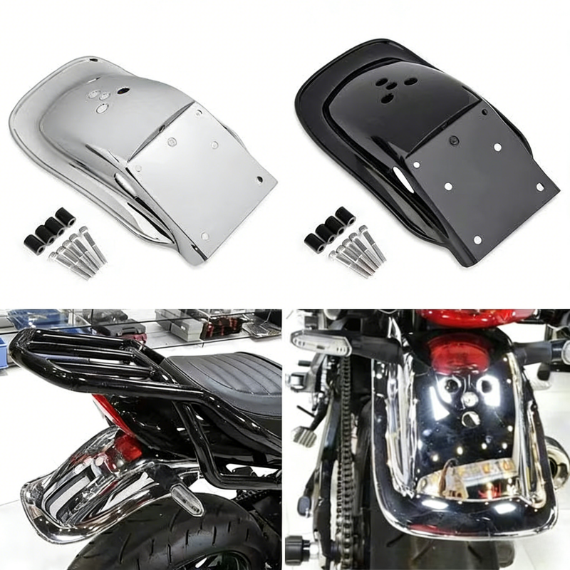 For Kawasaki Z900RS SE Cafe ABS 18-24 Motorcycle Wheel Hugger Mudguard Splash Guard Licese Plate Holder Rear Fender