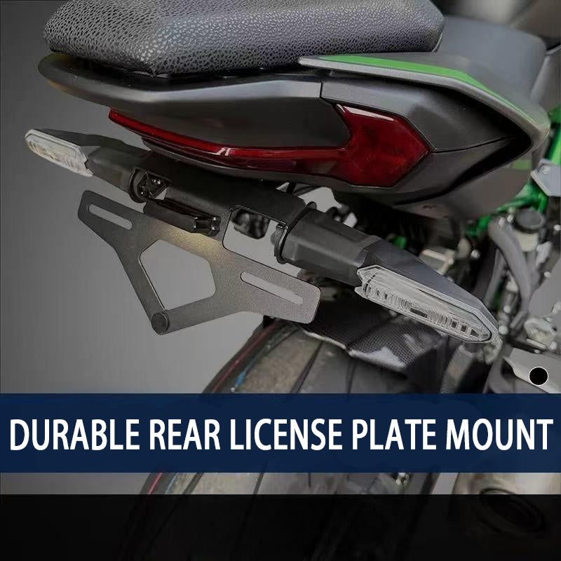 For Kawasaki Z900 2025 2026 Rear License Plate Frame Mount Holder Bracket Motorcycle Tail Light Bracket License Plate Bracket