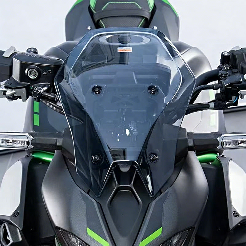 For Kawasaki Z900 2025 Motorcycle Accessories High Windshield 20mm Tall Windscreen Sport Wind Deflectors Visor
