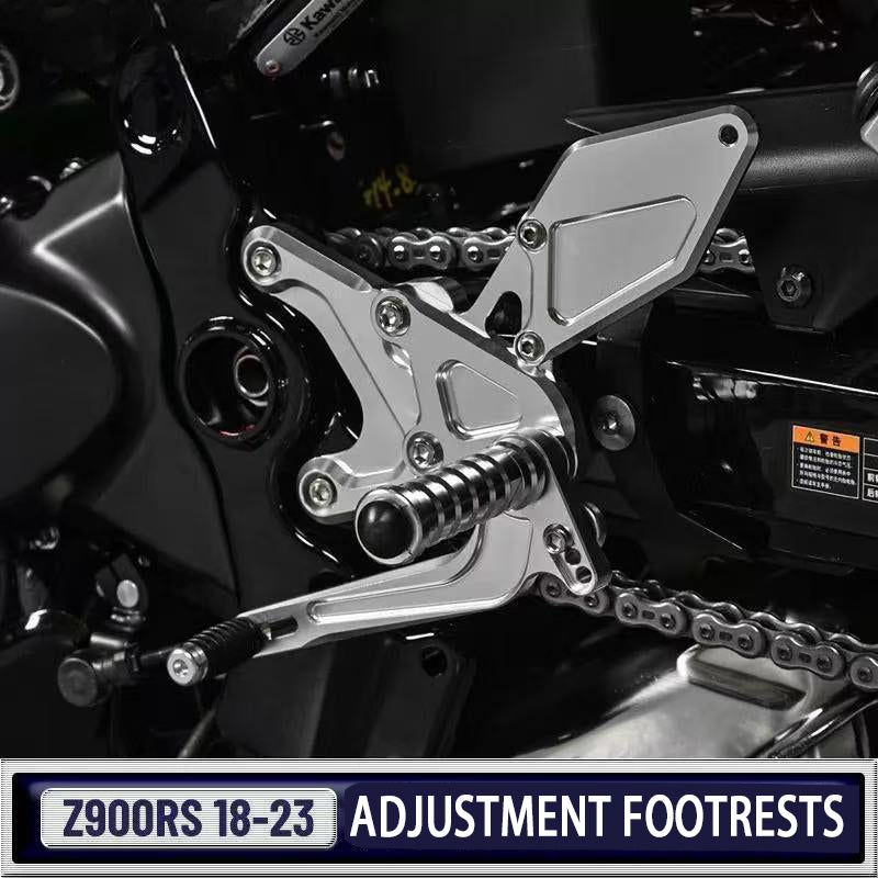 For Kawasaki Z900RS SE Cafe ABS 2018-2024 Motorcycle Rearsets Adjustment Footrests Footpeg Pedal Foot Pedals