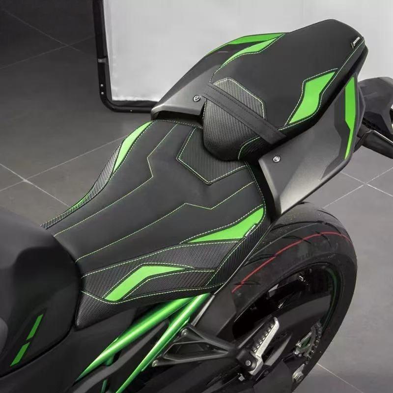For Kawasaki Z900 2025 Motorcycle Rear Seat Cushions Set Rider Saddle Cushions Rear Passenger Seat Pillion