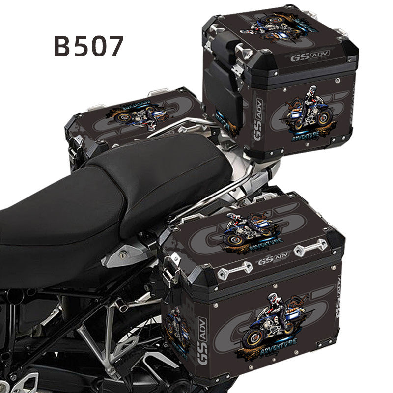 For BMW R1200GS R1250GS ADV GSA F850GS Adventure 2014-2023 Motorcycle Aluminum Case Box Stickers Motorrad Panniers Decals