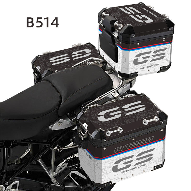 For BMW R1200GS R1250GS ADV GSA F850GS Adventure 2014-2023 Motorcycle Aluminum Case Box Stickers Motorrad Panniers Decals