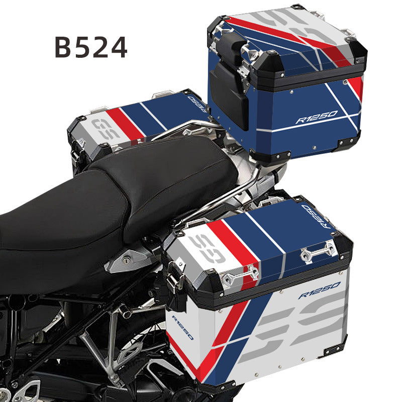 For BMW R1200GS R1250GS ADV GSA F850GS Adventure 2014-2023 Motorcycle Aluminum Case Box Stickers Motorrad Panniers Decals