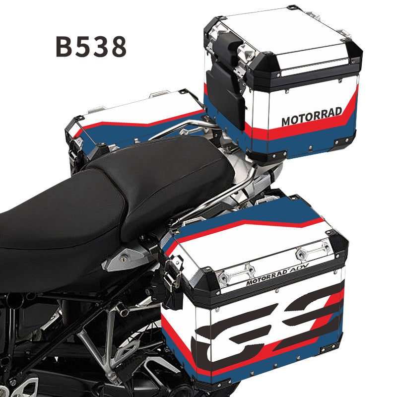 For BMW R1200GS R1250GS ADV GSA F850GS Adventure 2014-2023 Motorcycle Aluminum Case Box Stickers Motorrad Panniers Decals