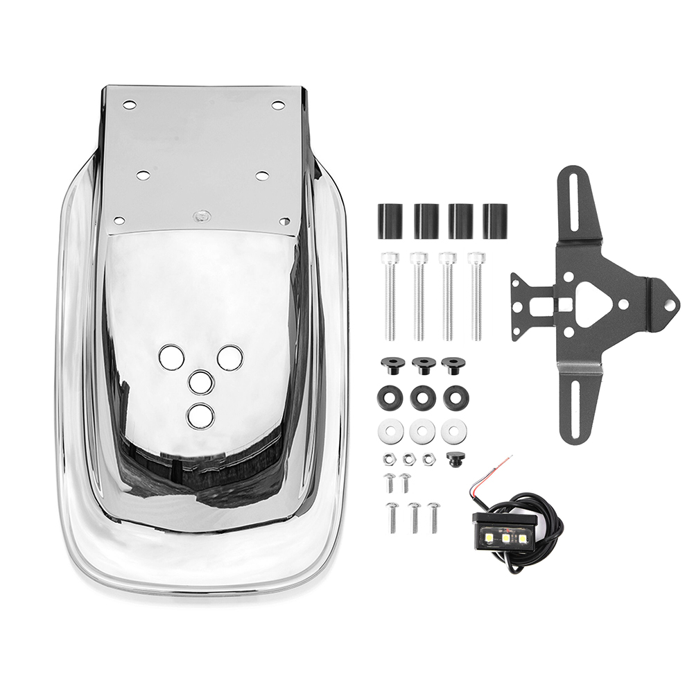 For Kawasaki Z900RS SE Cafe ABS 18-24 Motorcycle Wheel Hugger Mudguard Splash Guard Licese Plate Holder Rear Fender