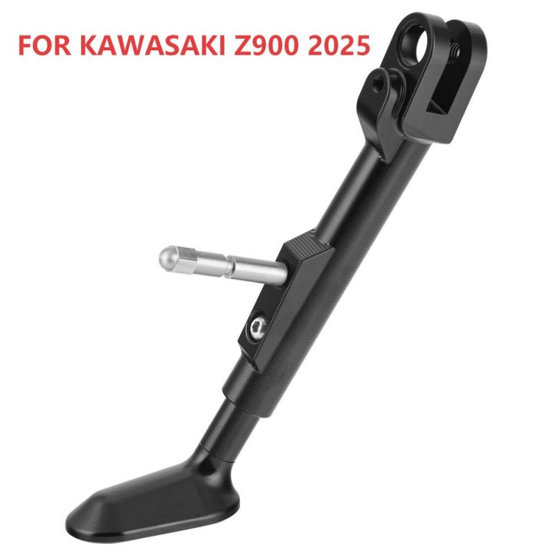 For Kawasaki Z900 2025 Motorcycle Accessories Kickstand Foot Side Stand Adjustable Side Stand Foot Support Parking Stand
