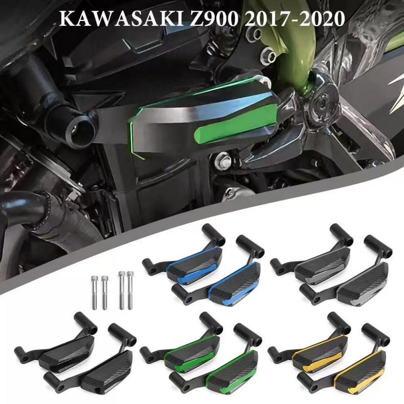 For Kawasaki Z900 2017-2025 Motorcycle Slider Stator Guard Engine Cover Crash Pads Frame Protectors Accessories Parts