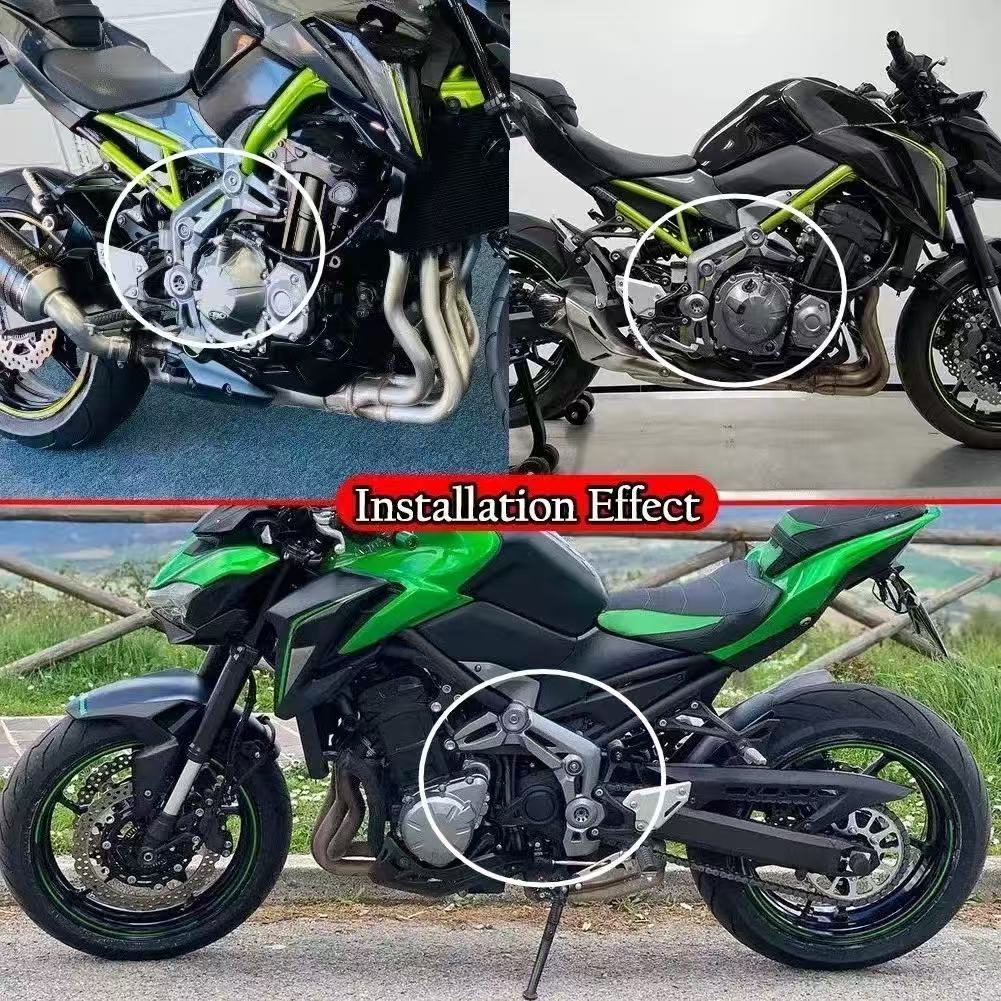 For Kawasaki Z900 2017-2019 Frame Side Cover Fairing Engine Guard  Motorcycle Bodywork Frame Engine Side Panel